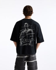 Look In My Eyes Oversized Graphic Tee