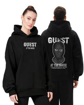 Oversized Guest Graphic Printed Heavy GSM Hoodie