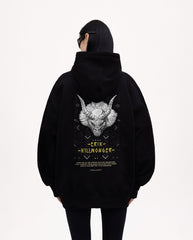 Oversized Erik Killmonger Graphic Printed Heavy GSM Hoodie