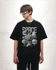 Space Oversized Graphic Tee