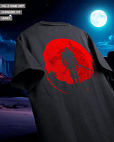 Black Witcher Oversized Graphic Tee