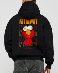 Oversized Misfit Graphic Printed Heavy GSM Hoodie