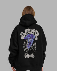 Oversized Sneaker gang Graphic Printed Heavy GSM Hoodie