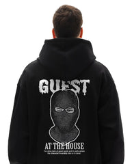 Oversized Guest Graphic Printed Heavy GSM Hoodie