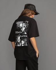 Kimetsu no Yaiba Manga Oversized Graphic Tee