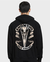 Oversized KHONSHU Graphic Printed Heavy GSM HoodiE