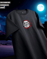 Kimetsu no Yaiba Manga V2 Oversized Graphic Tee