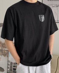 Attack on Titan Oversized Graphic Tee