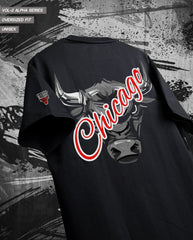 Chicago Bulls Oversized Graphic Tee