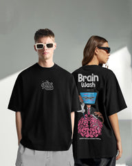 Brain Wash Oversized Graphic Tee