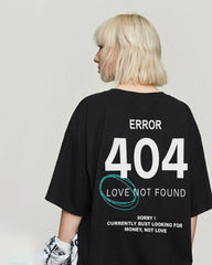 ERROR Oversized Graphic Tee