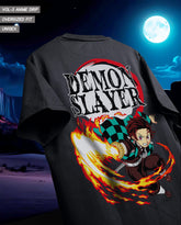 Kimetsu no Yaiba Manga V2 Oversized Graphic Tee