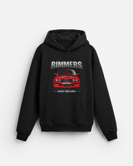 Oversized Bimmer Graphic Printed Heavy GSM Hoodie