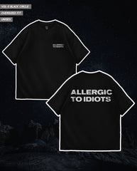 Allergic Oversized Graphic Tee