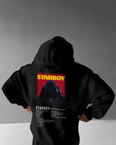 Oversized STARBOY Graphic Printed Heavy GSM Hoodie