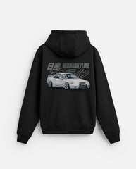 Oversized Sky-Line Graphic Printed Heavy GSM Hoodie