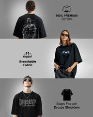 Fear Oversized Graphic Tee