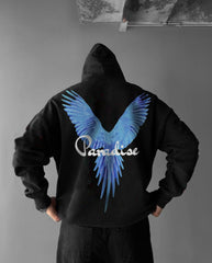 Oversized Paradise Graphic Printed Heavy GSM Hoodie