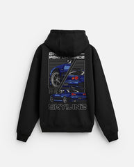 Oversized Skyline Performance Graphic Printed Heavy GSM Hoodie