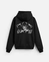 Oversized Shinobi Shadow Graphic Printed Heavy GSM Hoodie