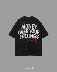 Emotionless Hustle Oversized Graphic Tee