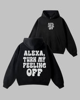 Oversized Feeling OFF Graphic Printed Heavy GSM Hoodie