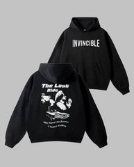 Oversized INVINCIBLE Graphic Printed Heavy GSM Hoodie