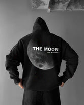 Oversized Moon Dream Graphic Printed Heavy GSM Hoodie