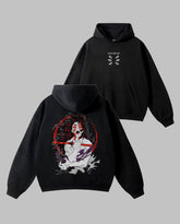 Oversized Upper Ranke Graphic Printed Heavy GSM Hoodie