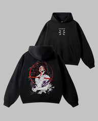Oversized Upper Ranke Graphic Printed Heavy GSM Hoodie