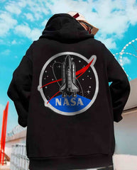 Oversized Space Nasa Graphic Printed Heavy GSM Hoodie