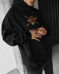 Oversized Deadly One Piece Graphic Printed Heavy GSM Hoodie