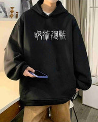 Oversized Anime Fusion Graphic Printed Heavy GSM Hoodie