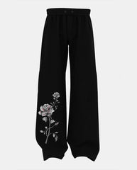 Vintage Floral Relaxed Fit Pants