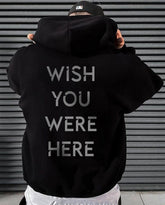 Oversized Wish Graphic Printed Heavy GSM Hoodie