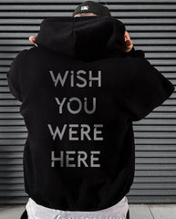 Oversized Wish Graphic Printed Heavy GSM Hoodie