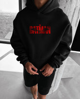 Oversized The Batman Graphic Printed Heavy GSM Hoodie