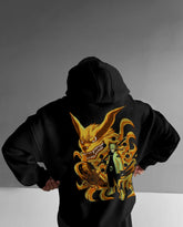 Oversized Beast Chakra Graphic Printed Heavy GSM Hoodie