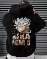 Oversized Gear 5 Warrior Graphic Printed Heavy GSM Hoodie