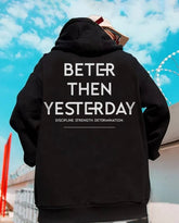 Oversized Better Graphic Printed Heavy GSM Hoodie