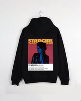 Oversized Star Girl Graphic Printed Heavy GSM Hoodie