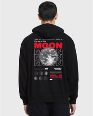 Oversized NASA Graphic Printed Heavy GSM Hoodie