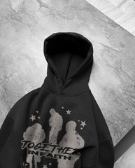 Oversized In-Faith Graphic Printed Heavy GSM Hoodie