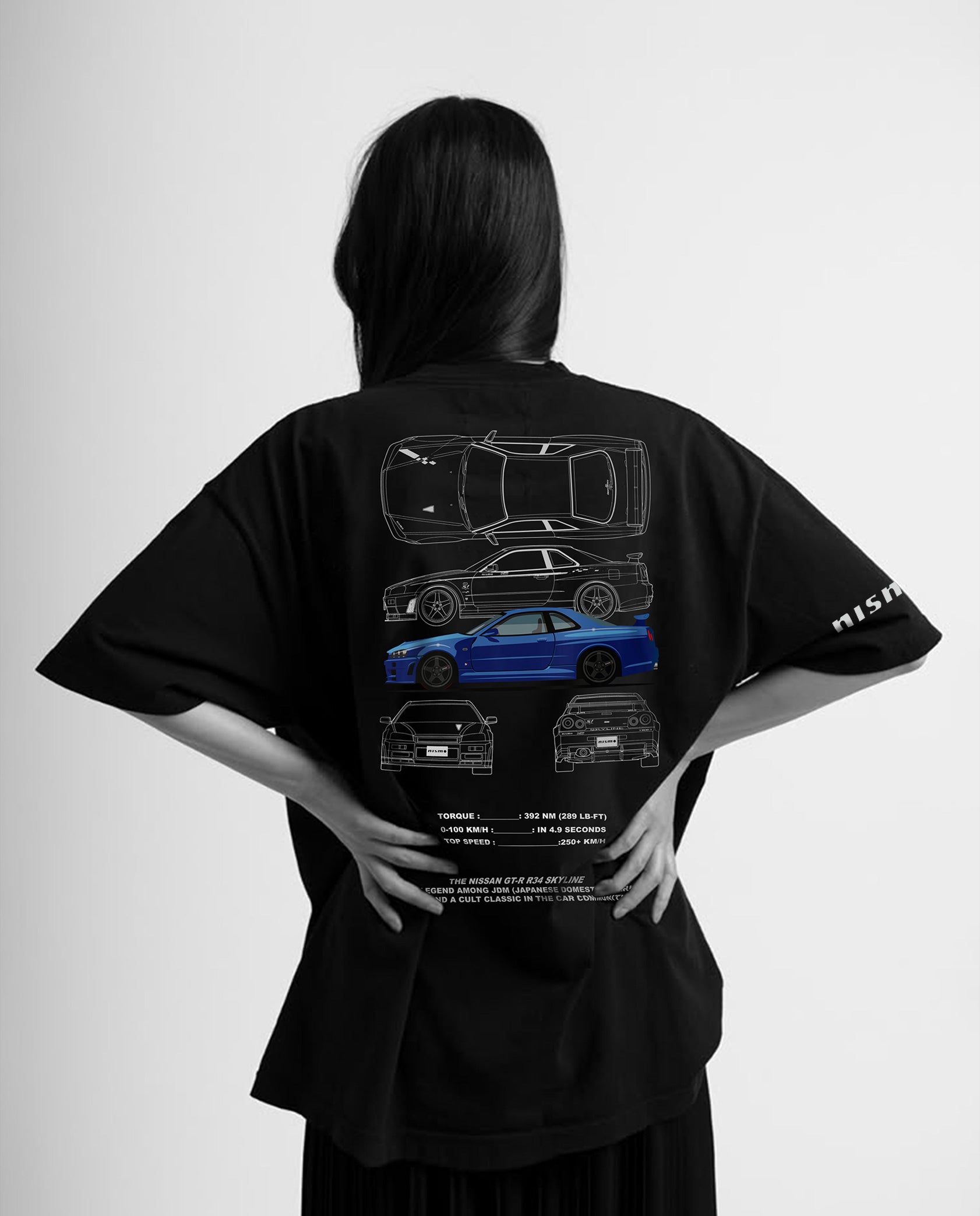 R34 Cult Classic Oversized Graphic Tee