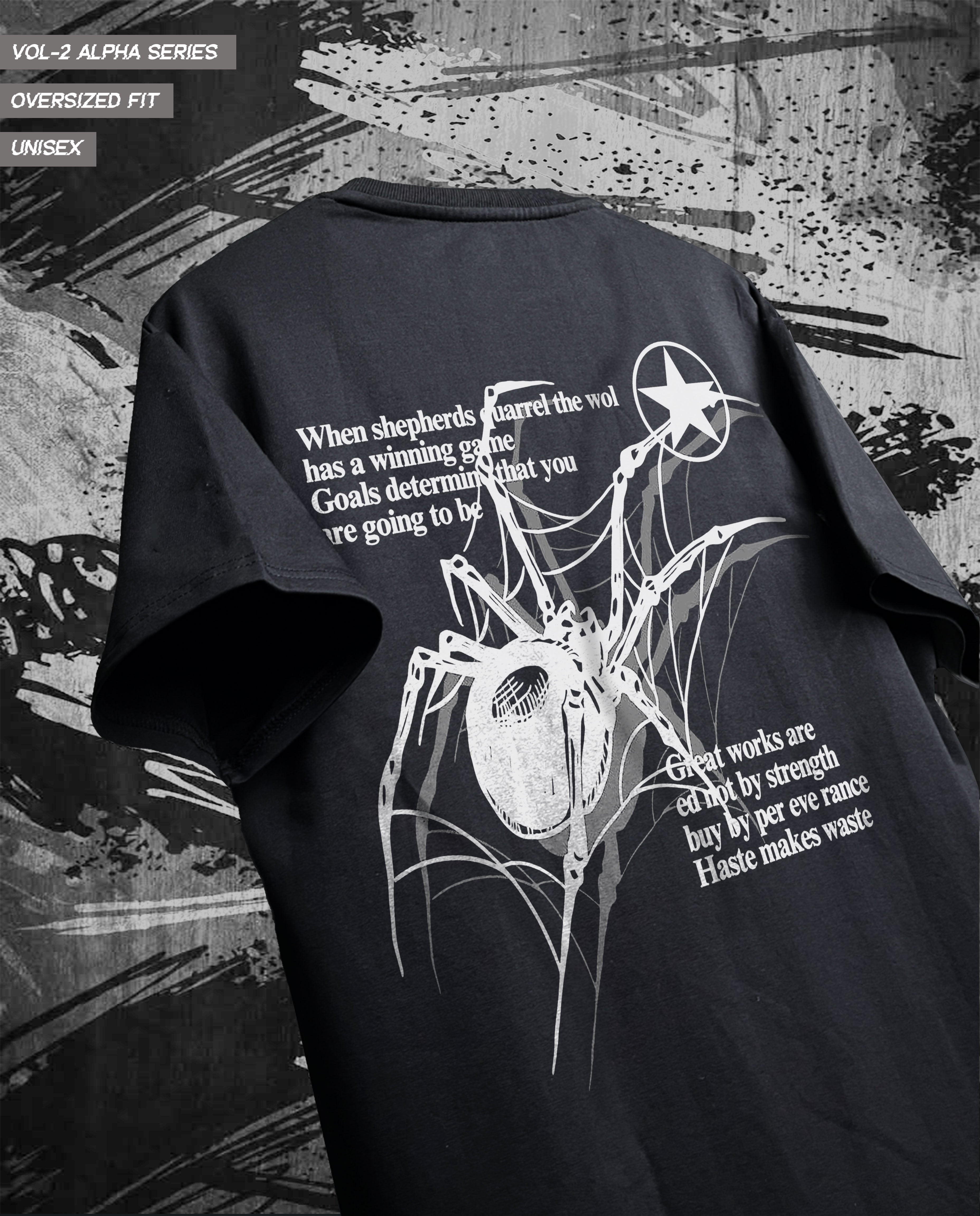 Alpha Venom Oversized Graphic Tee