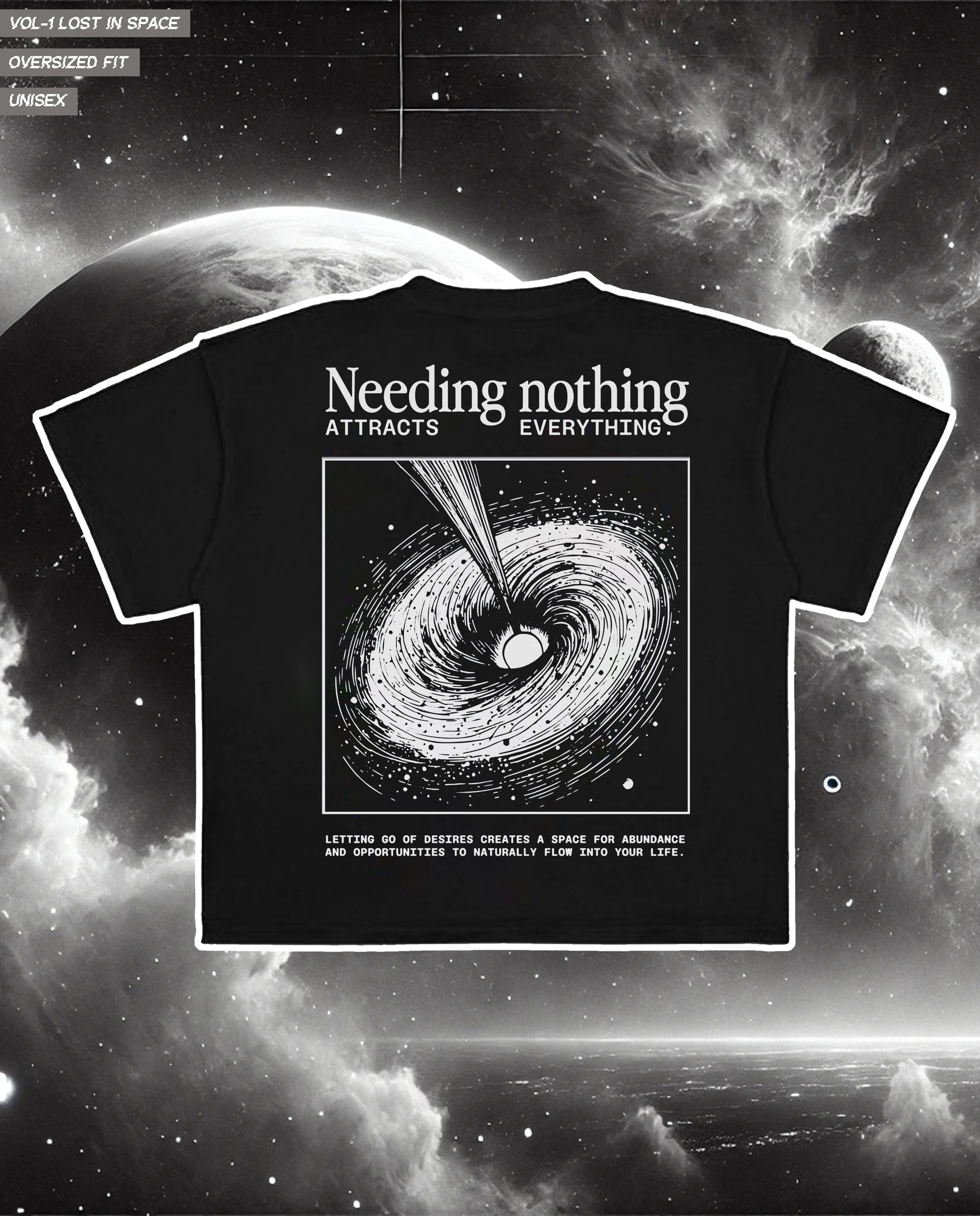 Nothing I Need Oversized Graphic Tee