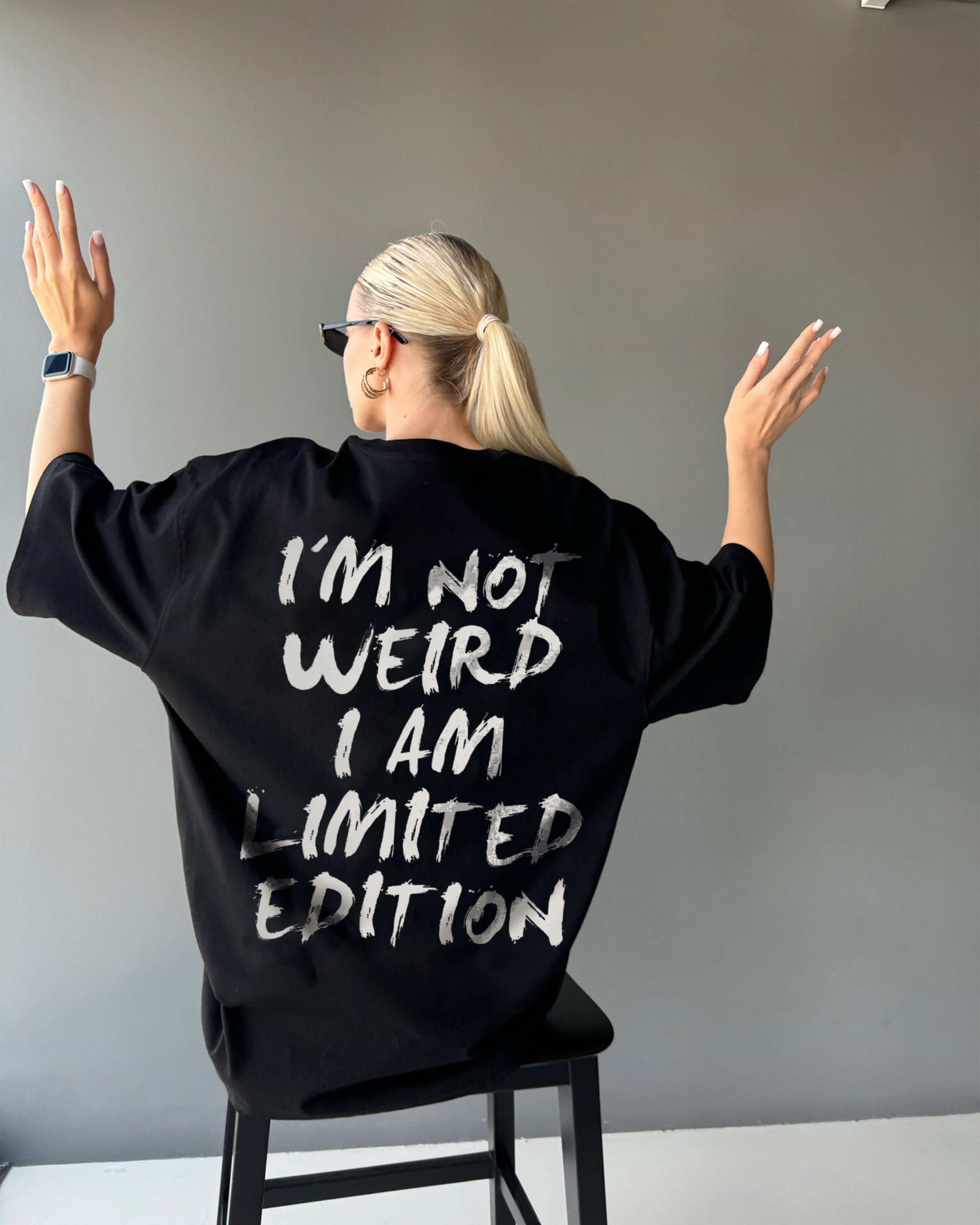 Weird Oversized Graphic Tee