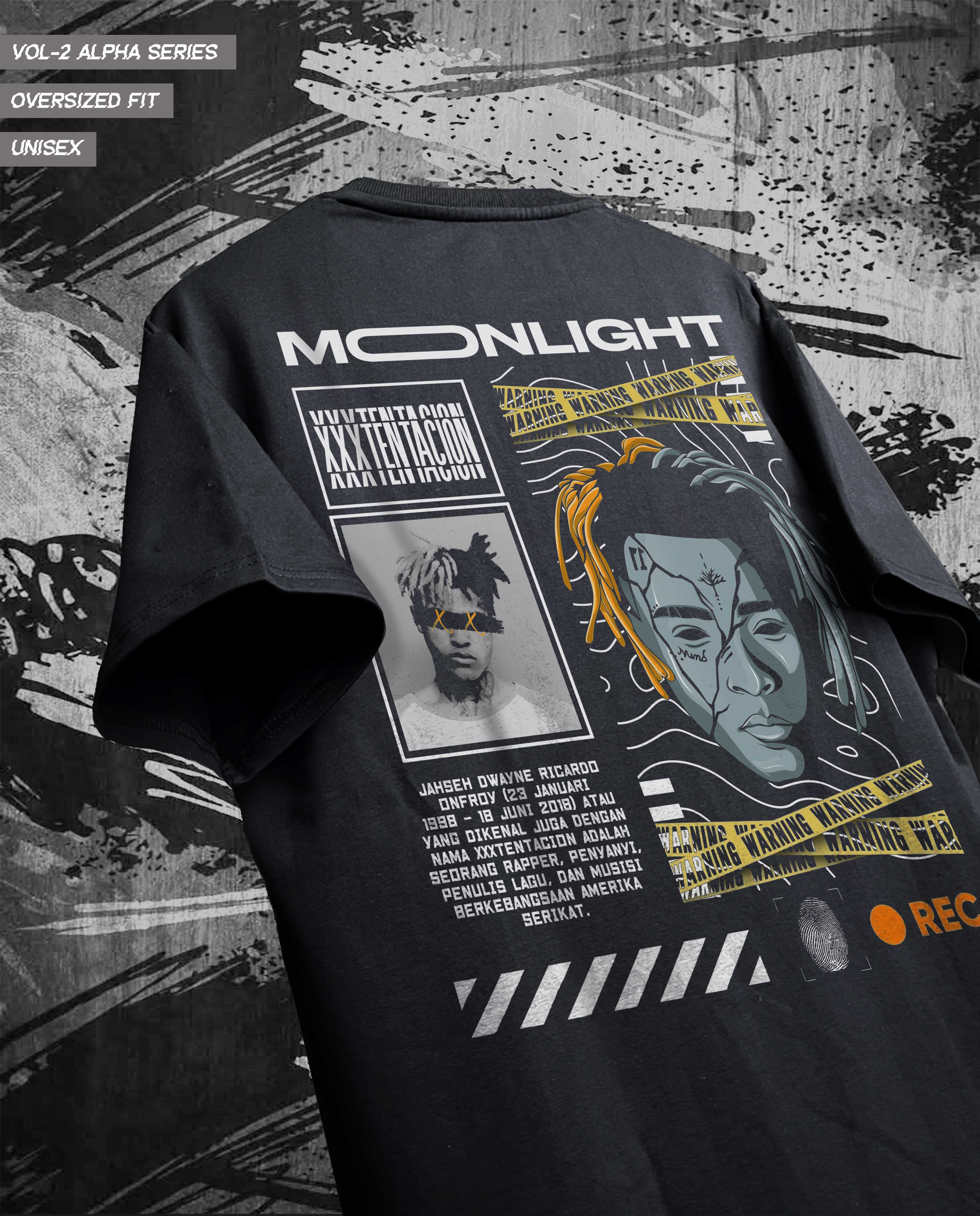 MoonLight Oversized Graphic Tee