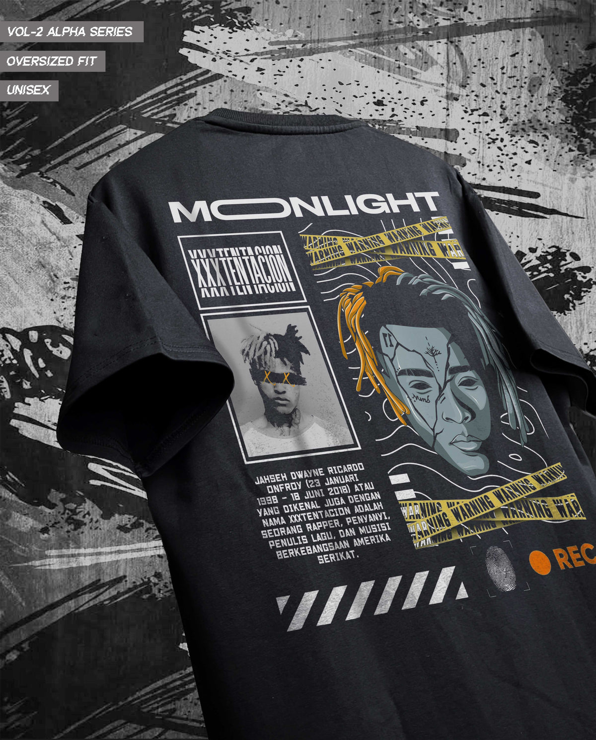 MoonLight Oversized Graphic Tee