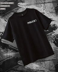 See Da Police Oversized Graphic Tee